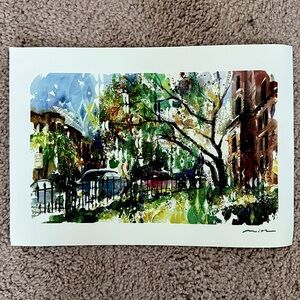 Misha Lenn - Commonwealth in Bloom - seriolithograph